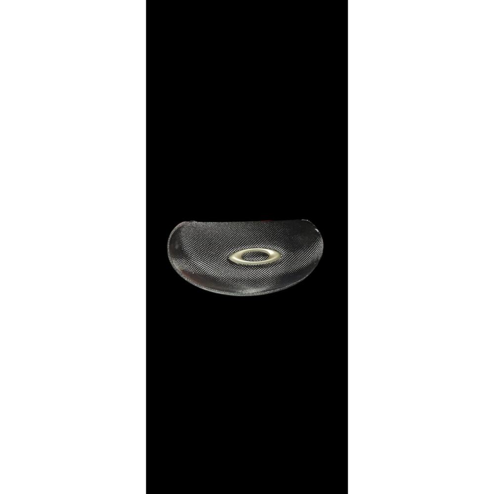 OAKLEY LOGO "SIGNATURE O" Large HARD SHELL EYEGLASS CASE Black, Larger Size